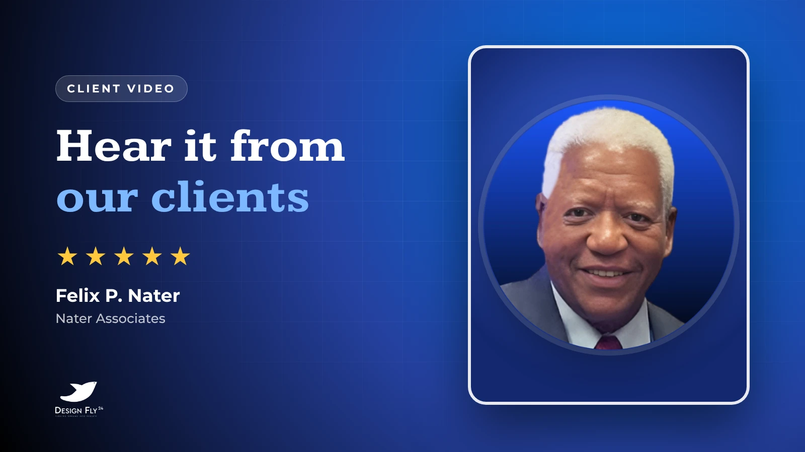 Felix P. Nater video testimonial about his LinkedIn profile redesign