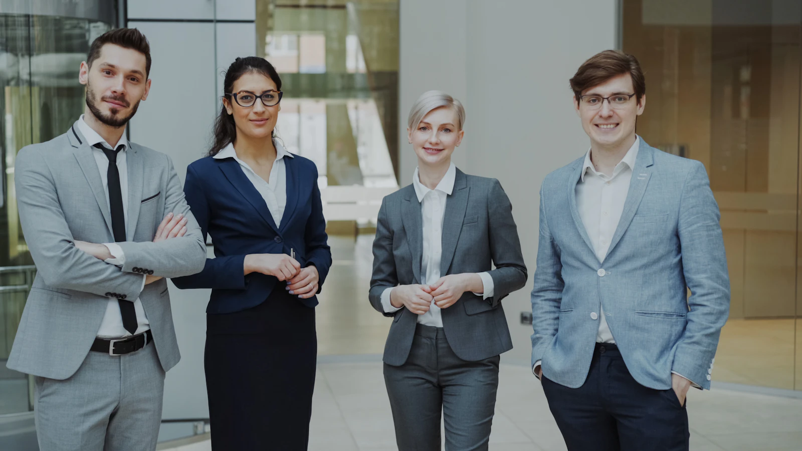 Business team with consistent personal branding from LinkedIn profile optimization