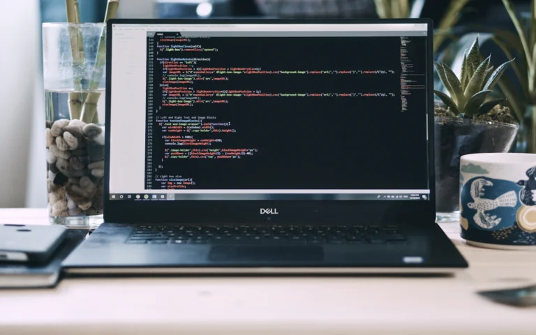 Developer adding schema markup for small business to a website