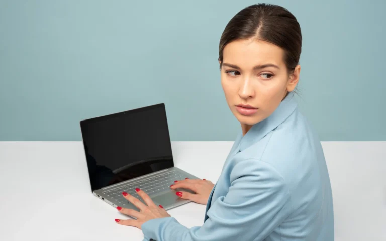 Consultant applying website copywriting tips while editing a homepage draft